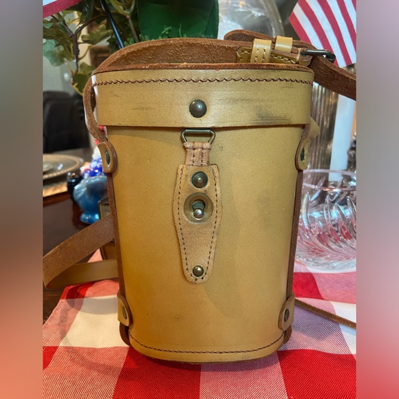 FRENCH MAS 49/56 "APX" LEATHER SNIPER SCOPE CASE - Picture 1 of 11